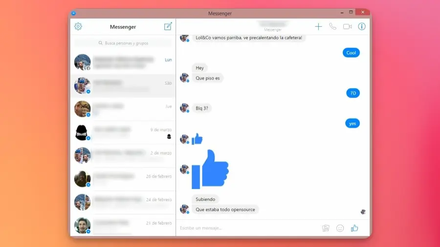 Facebook Messenger - Facebook Messenger Screenshot 02