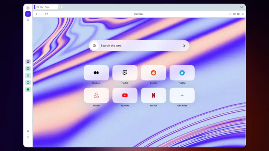 Opera Browser - Opera Browser Screenshot 01 Opera Browser - Opera Browser Screenshot 01